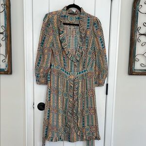 Marc by Marc Jacob’s Vintage Multicolor Patterned Women's Dress